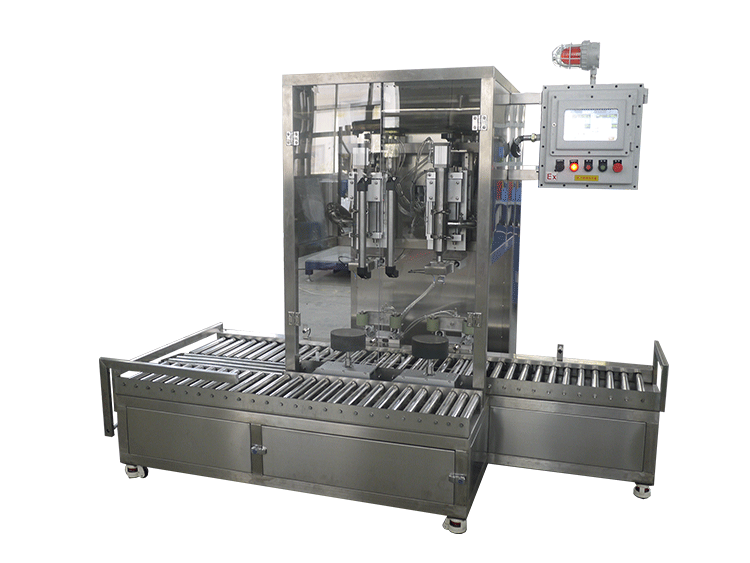 ADF-30H2A雙工位全自動灌裝機（一型/機械尋孔/加外框）